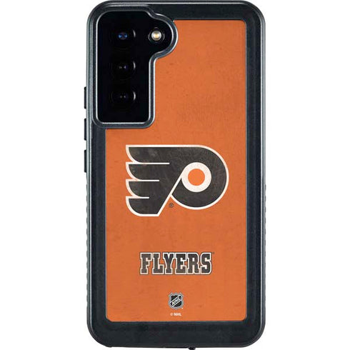 NHL Philadelphia Flyers Distressed Galaxy S24 Plus Waterproof Case
